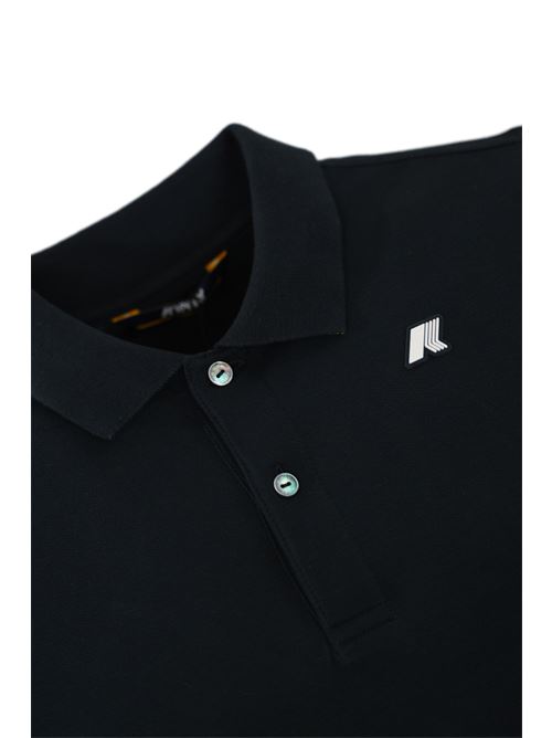 Polo Vincent Piquet in cotone Blue depht K-WAY | K 1125BWK89